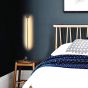  Επιτοίχιο Φωτιστικό D60cm LED 7W 3000K 560lm Μαύρο Μέταλλο InLight 43014-Black